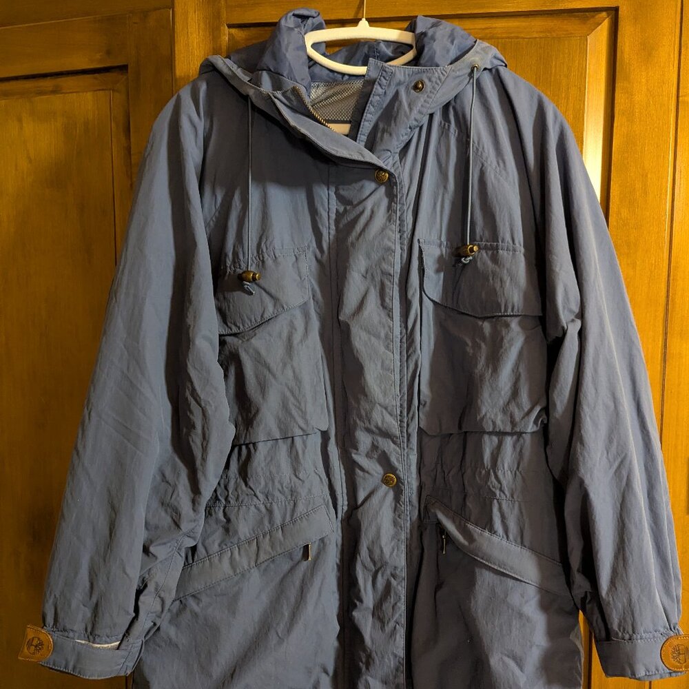 Vintage Blue Timberland Jacket - Size XL